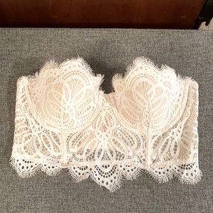 SALE NWOT VS Longline Lace Bustier